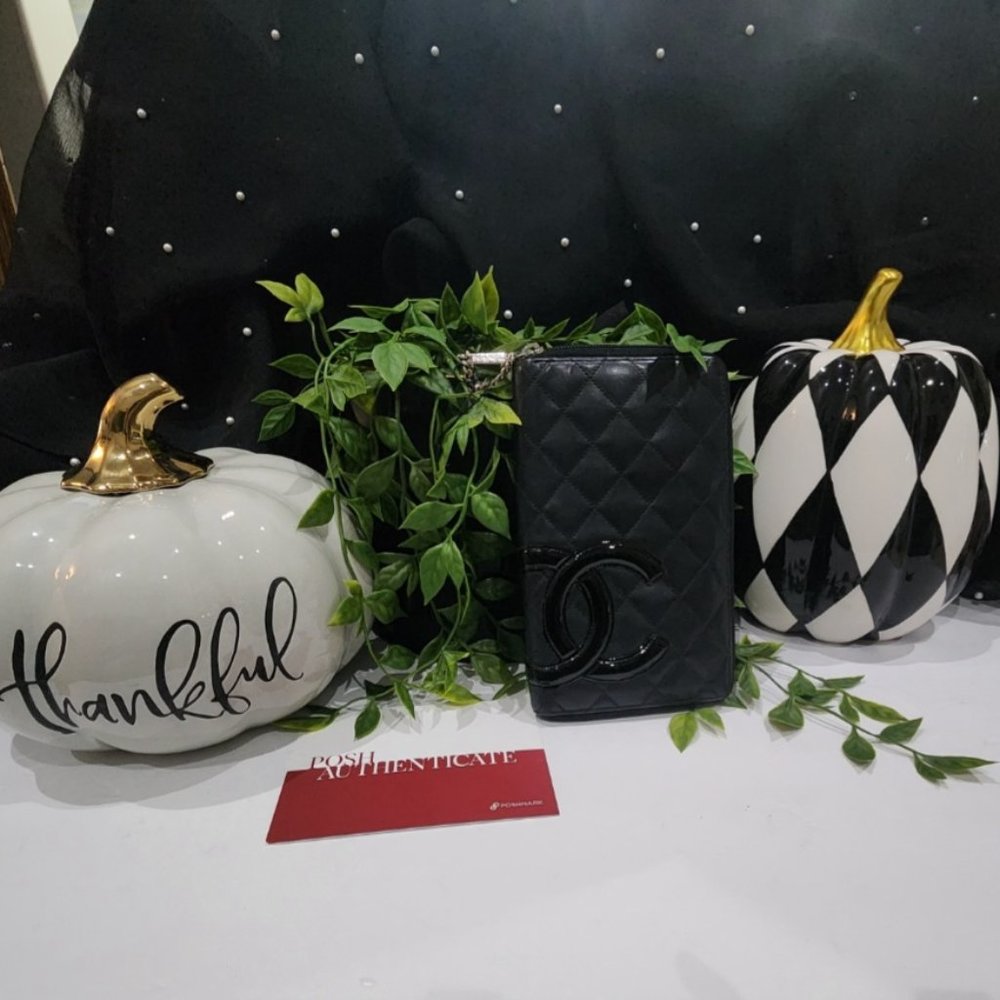 VVG Used Condition Authentic Chanel Cambon XL Organizer/Wallet